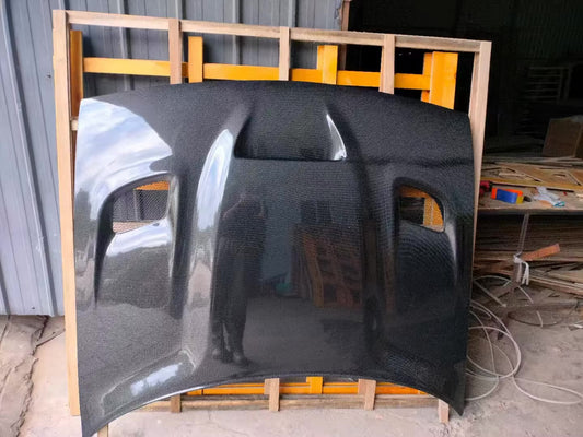 Dodge Challenger Hellcat Style Carbon Fiber Hood