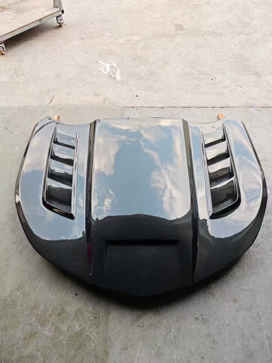 Chevy Camaro ZL1 Style Carbon Fiber Hood