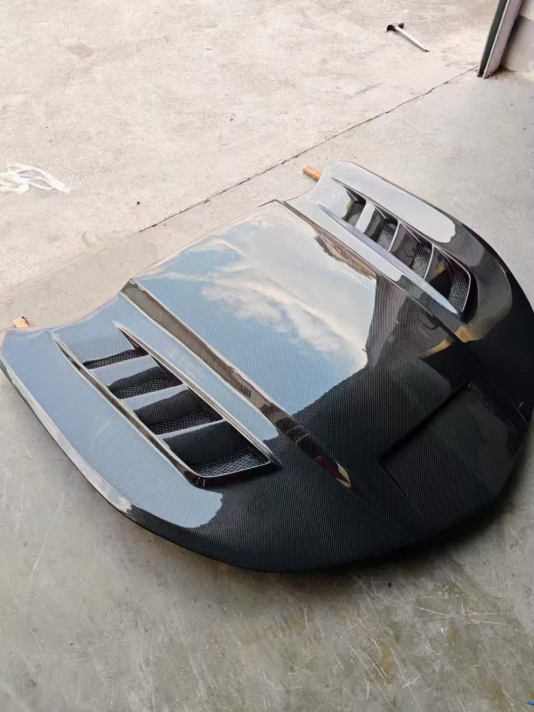Chevy Camaro ZL1 Style Carbon Fiber Hood