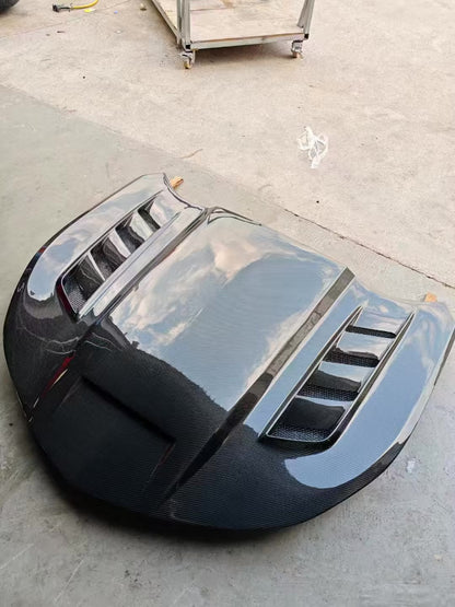 Chevy Camaro ZL1 Style Carbon Fiber Hood