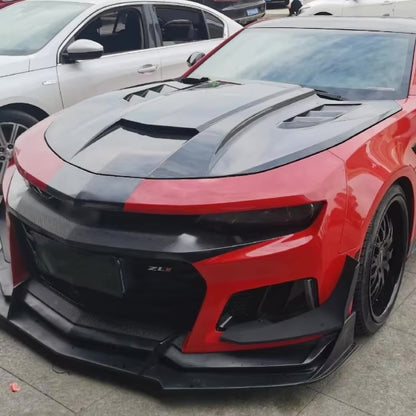 Chevy Camaro ZL1 Style Carbon Fiber Hood