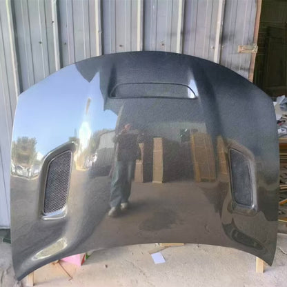 Dodge Charger Hellcat Style Carbon Fiber Hood