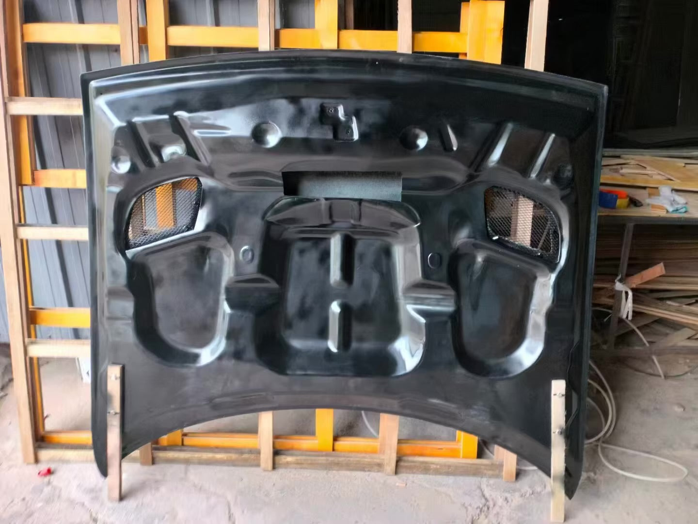 Dodge Challenger Hellcat Style Carbon Fiber Hood