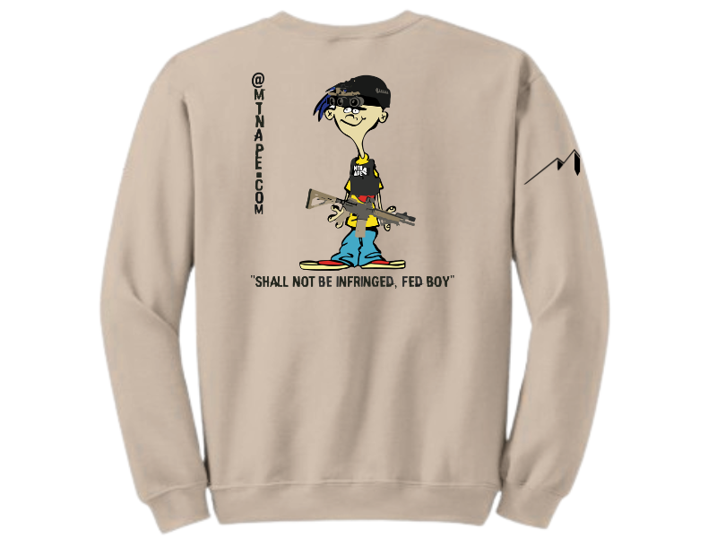 CUSTOM SHERPA CREWNECK